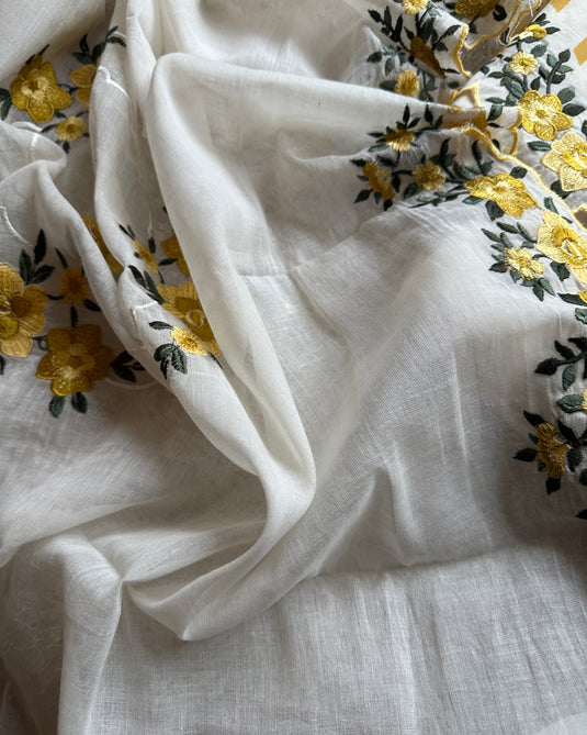 Stripes cotton Parsi work suit sets