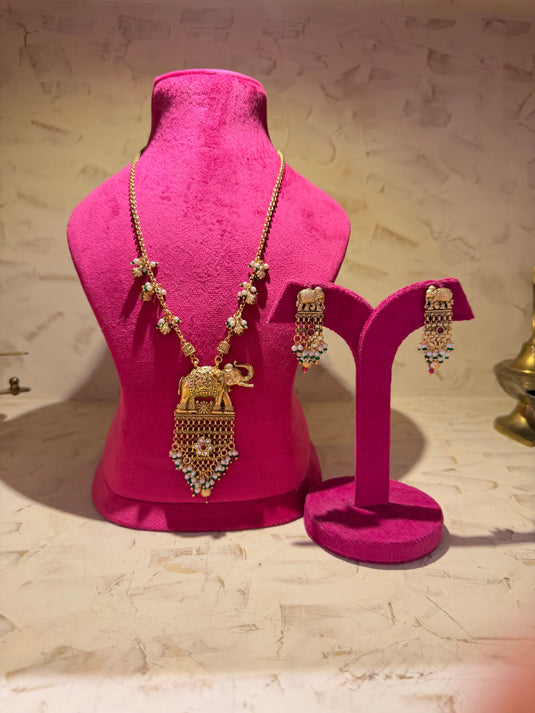 Rajsi Kathi haar set