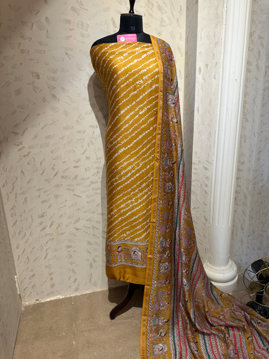 Pure Maheshwari baraat suit set