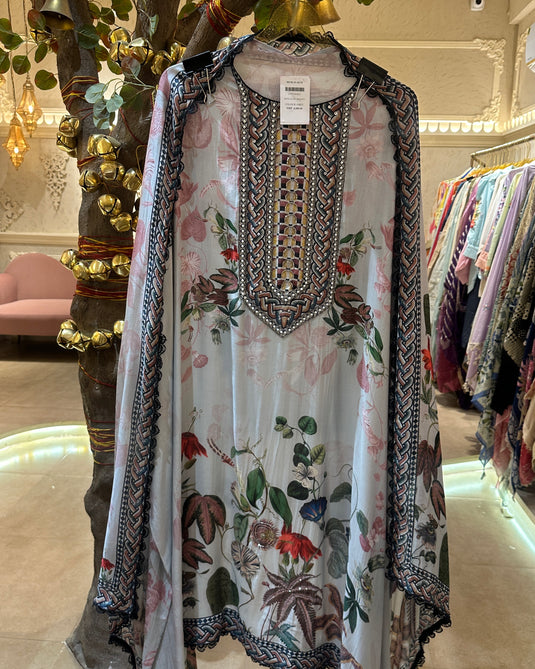 Assorted pure muslin digital print suit sets with highlights