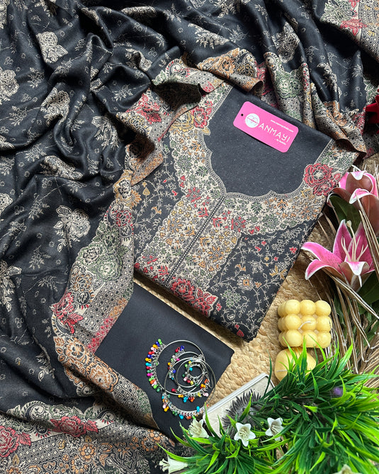 Kani work jamawar suit sets