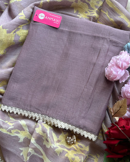 All over pure mul suit set with 3D effect print dupattas