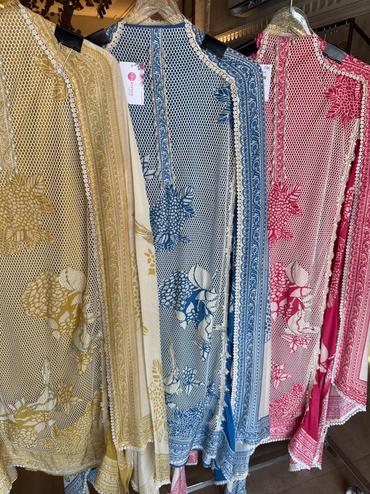 Article 31 Crochet panel muslin