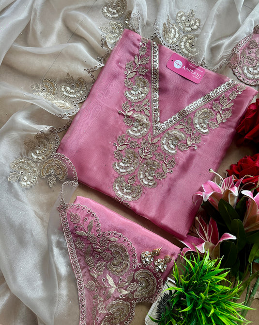 Dori flower combination pure tissue suit set