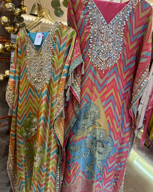 Article 16 zig zag kaftans