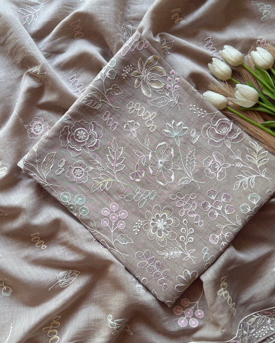 Botanical thread pure mul suit set