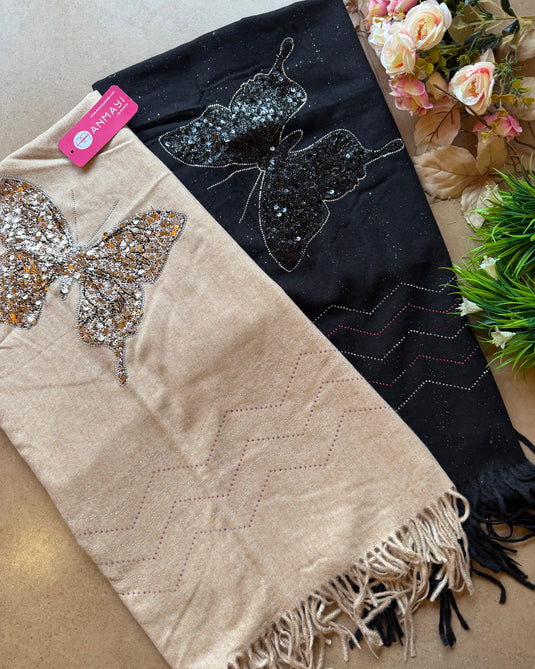 Seaquins butterfly stoles