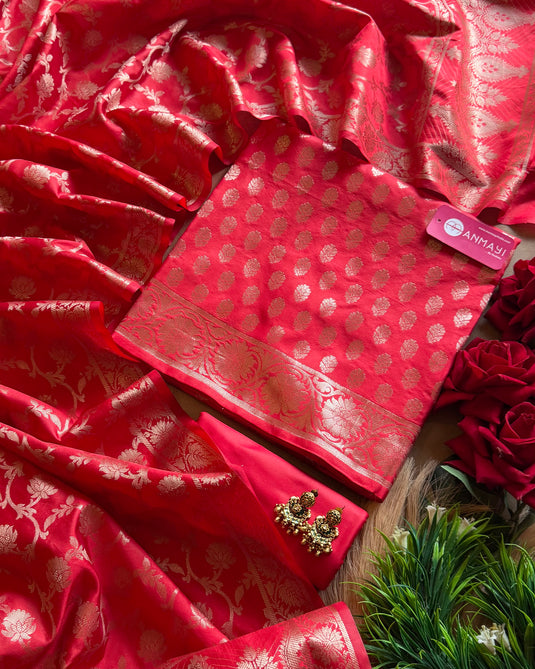 Jashn~e~bahaar dupian silk suit set