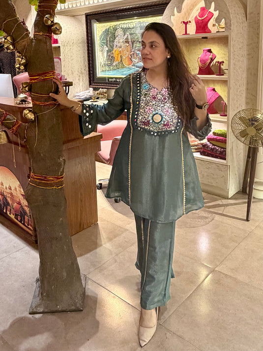 Shimmer sheesha coord set