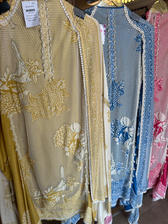 Article 31 Crochet panel muslin