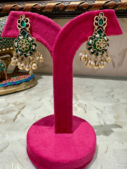 Phulwari ghungroo earrings