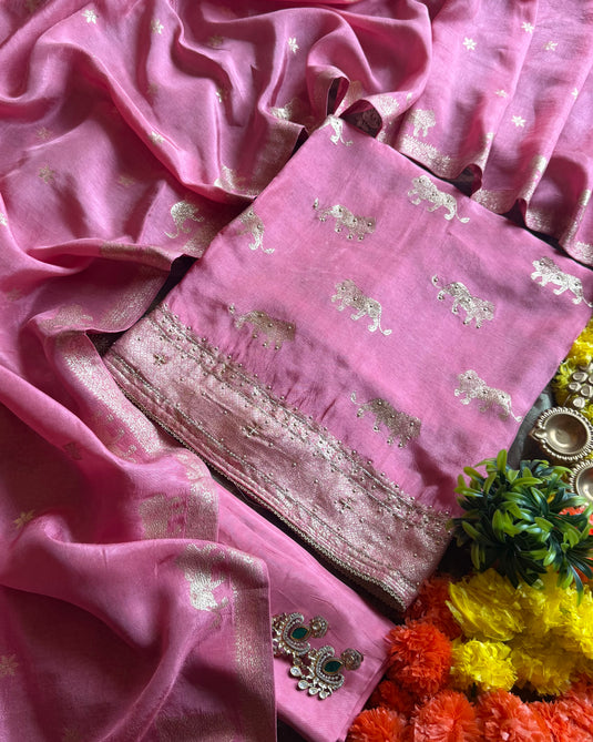 Make in India inspired Dolla silk suit sets