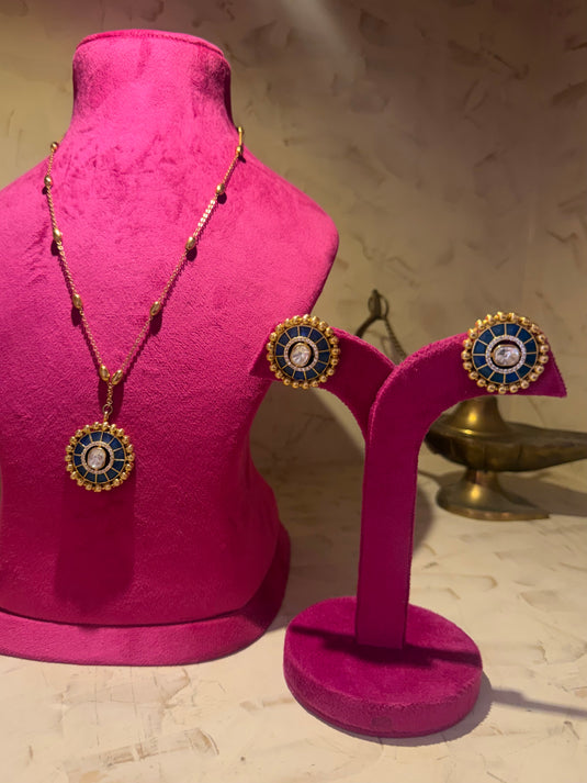Neel chakra chain set