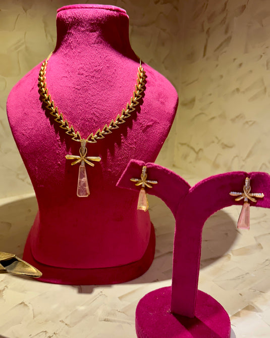 Abstract Italian coloured stone set