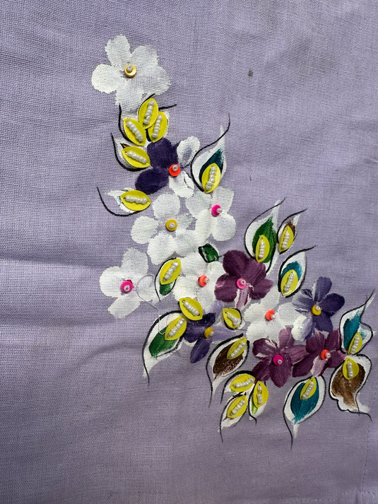 Lilac handpaint highlights coord set