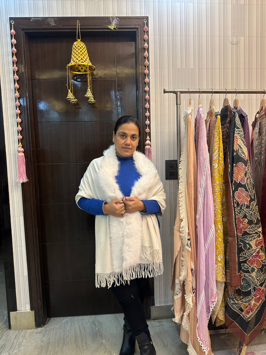 Soft furry capes styles