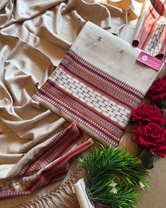 Kullu weaves traditional merino wool suit set