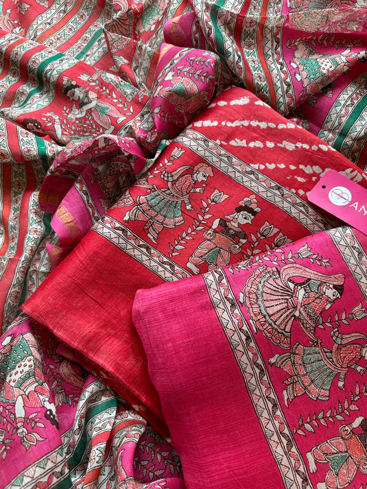 Pure Maheshwari baraat suit set