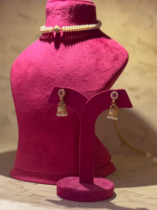 Chandrika pearl kanthi set