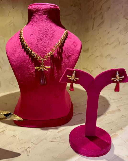 Abstract Italian coloured stone set