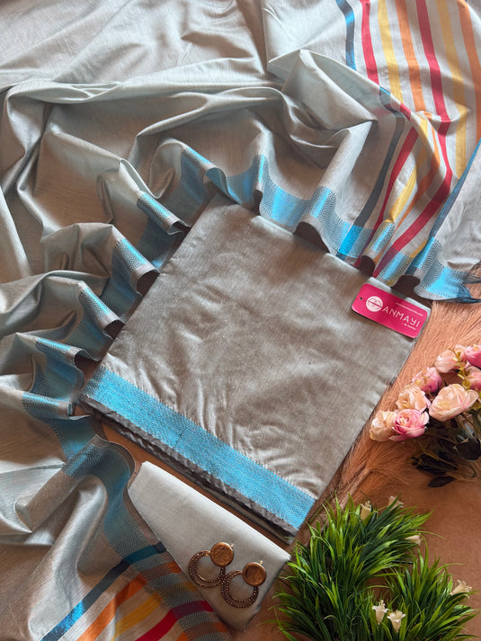 South chanderi suit set