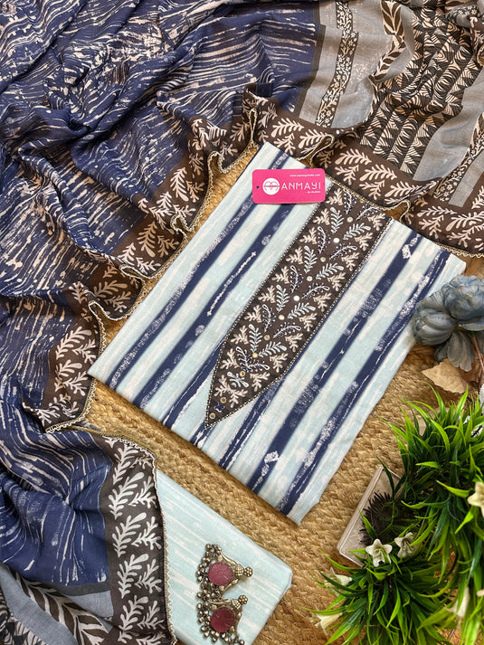 Printed cool mul cottons