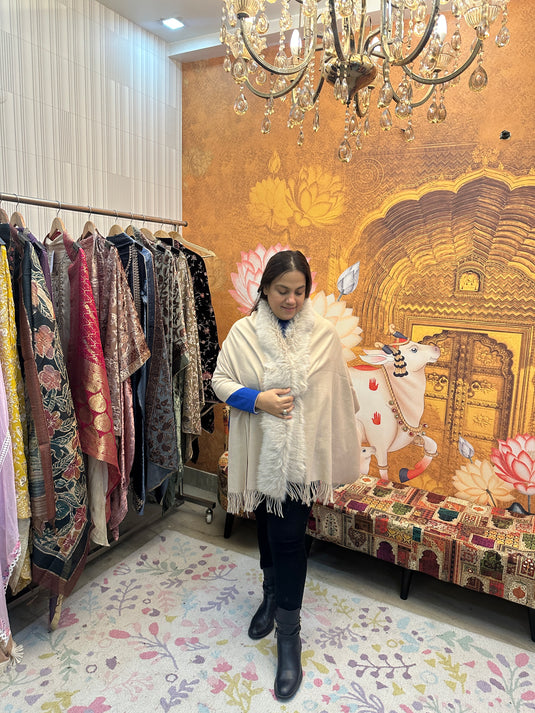 Soft furry capes styles