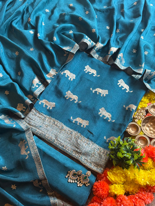 Make in India inspired Dolla silk suit sets