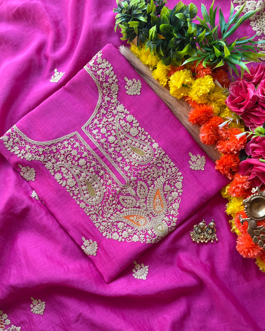 Dori weaves pure Mul cotton suit set