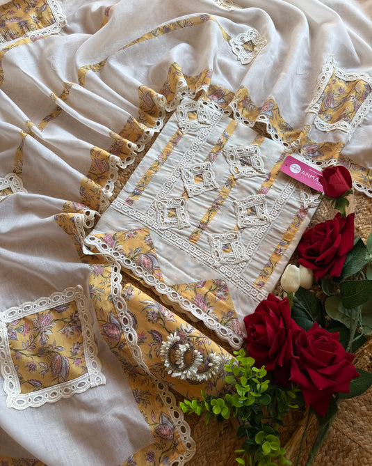 Framework Hakooba cotton suit set