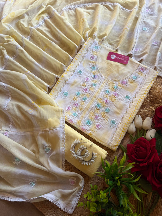 Shaded candy shades cotton suit suit