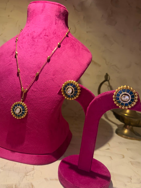 Neel chakra chain set