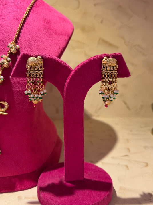 Rajsi Kathi haar set