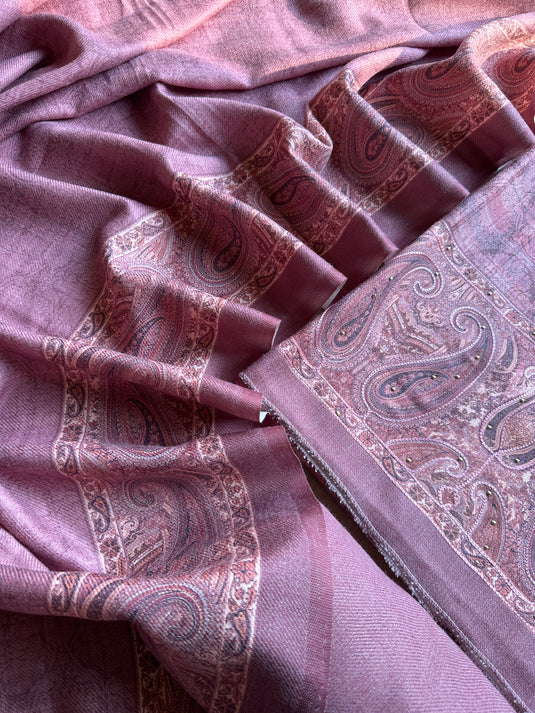 Check print soft spun suit set