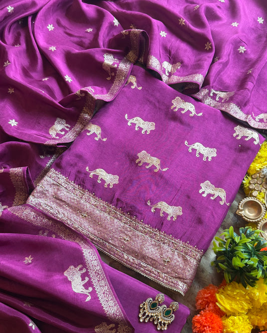 Make in India inspired Dolla silk suit sets