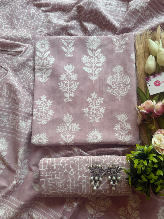 Guldasta print Cambric cotton suit set