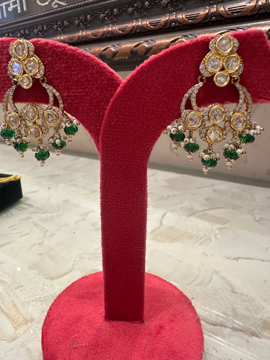 Meraki coloured pearl earrings