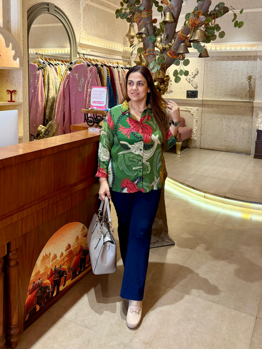 Satin Silk Summer Shirts