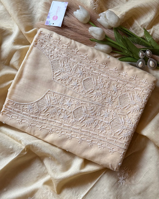 Pure Mul Chikankari suit set (Vol-1)