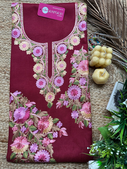 Floral affair Kashmiri coord set