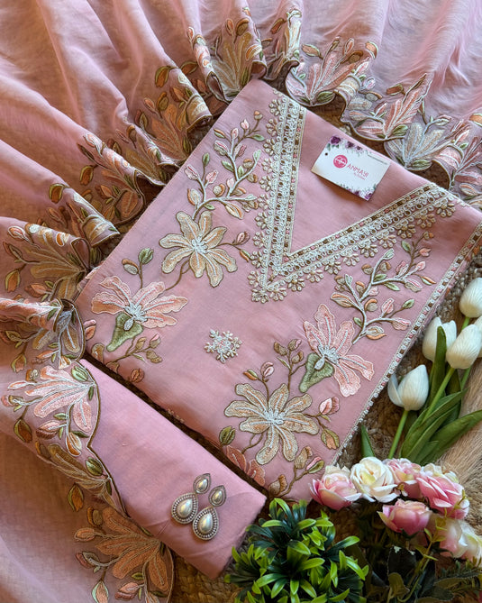 Palm road soft and pure Mul cotton suit set