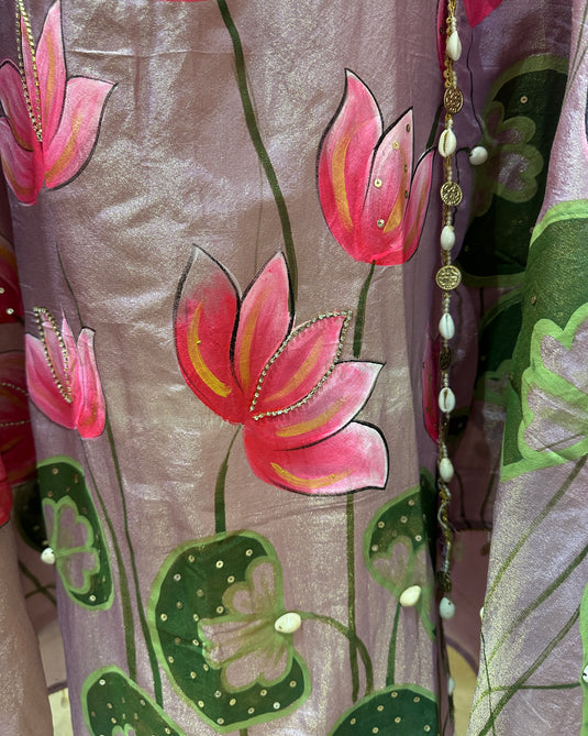 Article 8 Pichwai art tissue suit