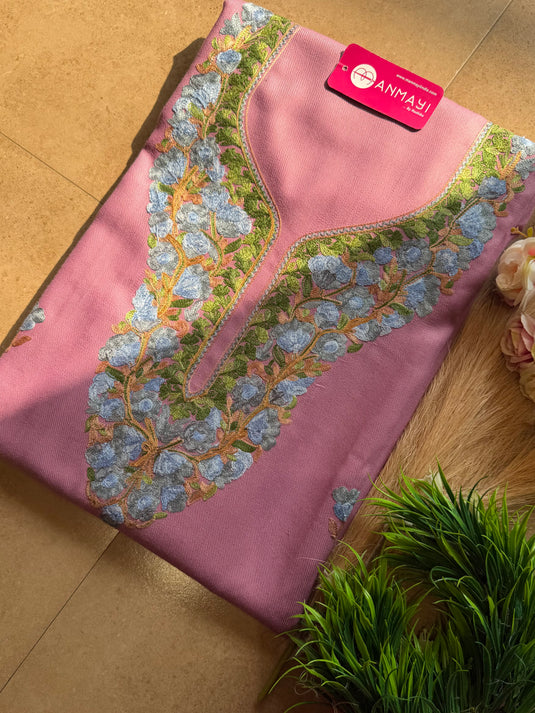 Kahsmiri unstitched coord set 2