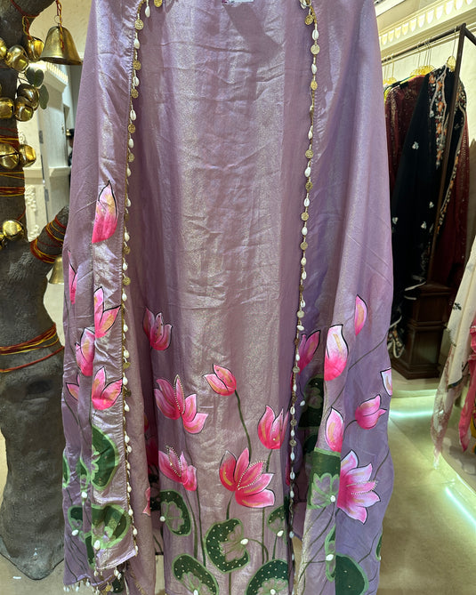 Article 8 Pichwai art tissue suit