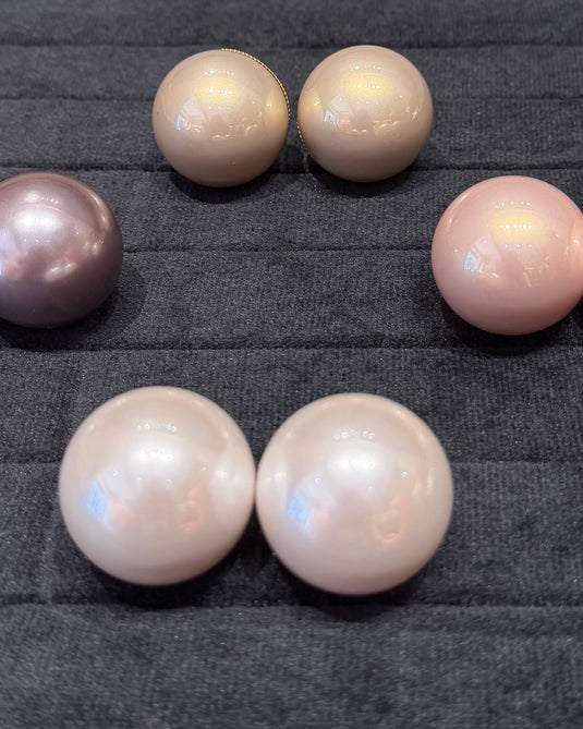 30 MM pearl studds