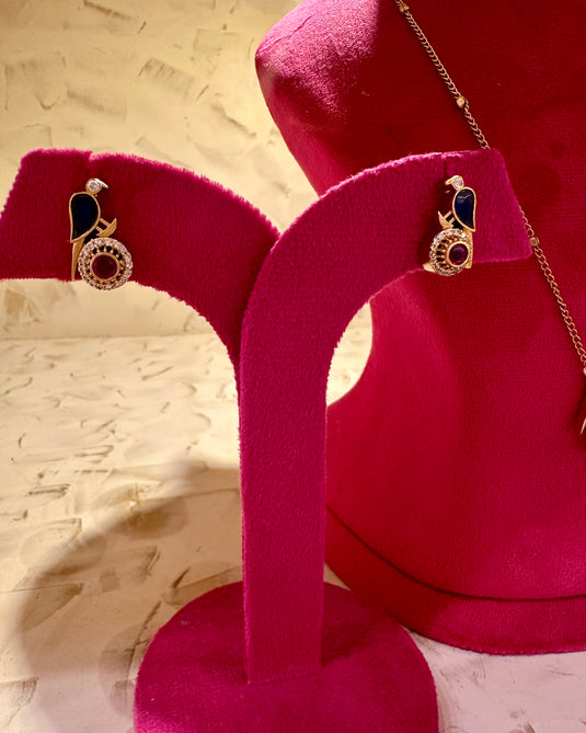 Italian bird chain set with tops