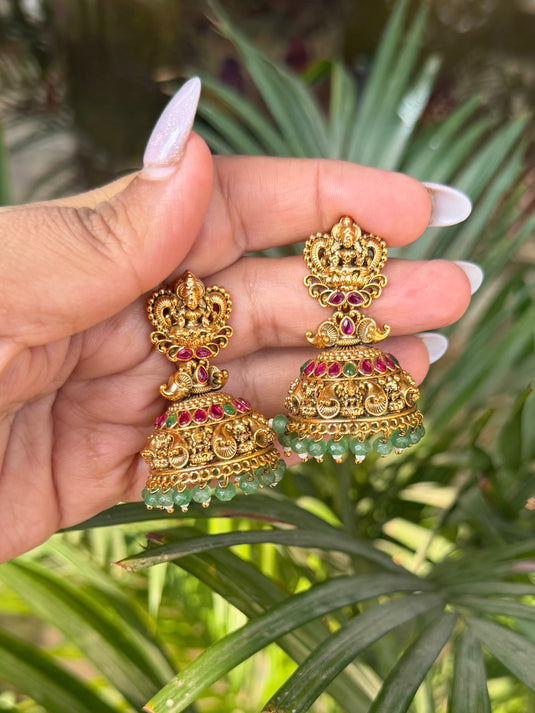 Antique Laxmi jhumka