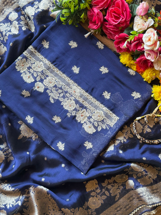 Forest highlights pure Dolla silk suit set