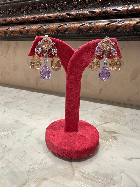 Spice diamond earrings