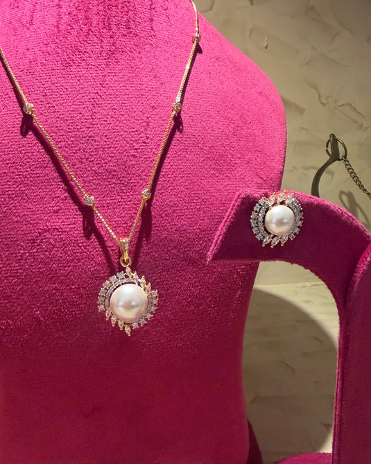 Sunflower pearl set